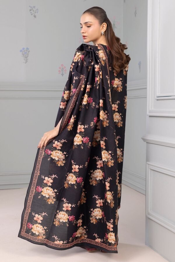 Zellbury Unstitched 2 Piece Printed Lawn Collection'2025 ( SHIRT DUPATTA)- D27 - Image 2