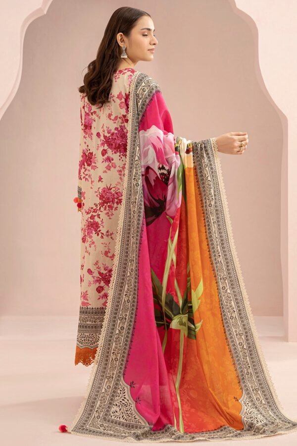 Zellbury Unstitched 3 Piece Printed Lawn Collection'2025 - D28 (WUS25X30316) - Image 3