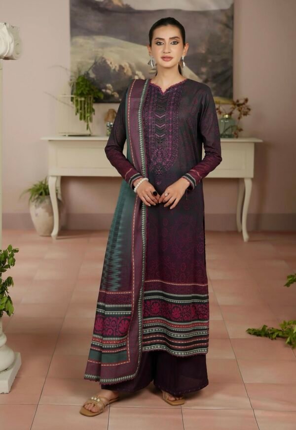 RANG PASAND by Gull Jee - UNSTITCHED 3 PIECE EMBROIDERED LAWN COLLECTION - A08