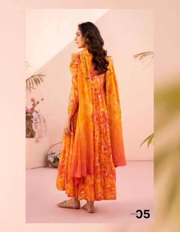 Roop by BRENISH - Unstitched 3 Piece Lawn Collection Volume 1 - A05 - Image 2