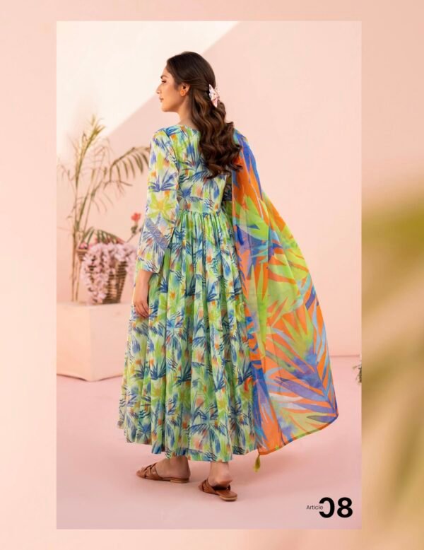 Roop by BRENISH - Unstitched 3 Piece Lawn Collection Volume 1 - A08 - Image 2