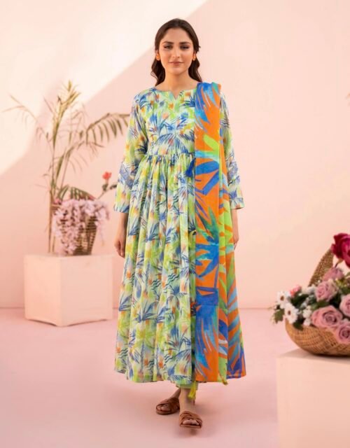 Roop by BRENISH - Unstitched 3 Piece Lawn Collection Volume 1 - A08