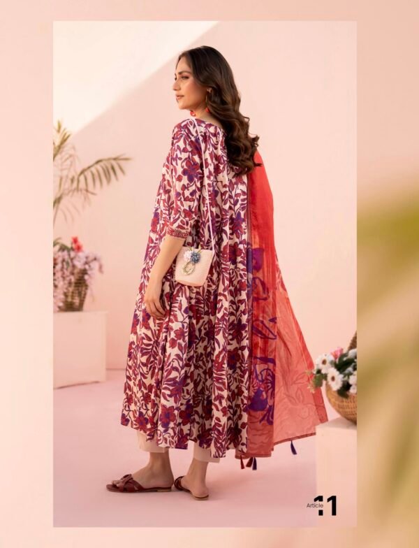 Roop by BRENISH - Unstitched 3 Piece Lawn Collection Volume 1 - A11 - Image 2