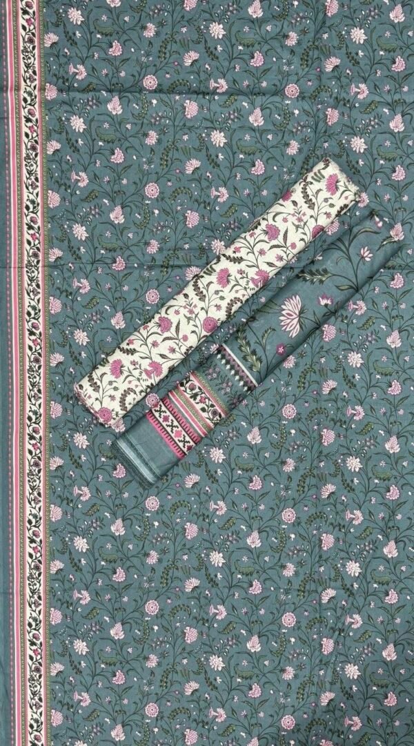 Bin Saeed Unstitched Digital Printed Summer Lawn Collection 2025 - D124