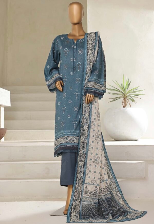 Sadabahar Stitched 3 Piece Printed Lawn Summer Collection 2025- D19