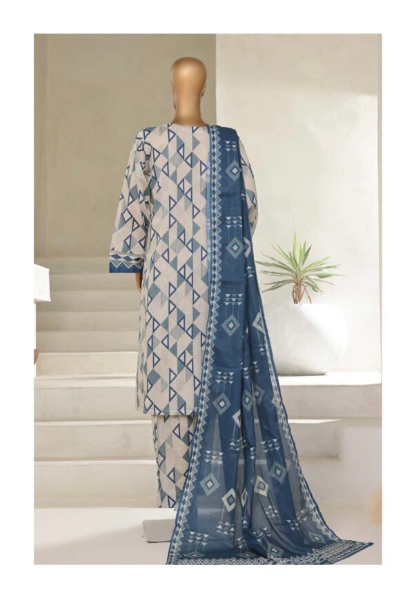 Sadabahar Stitched 3 Piece Printed Lawn Summer Collection 2025- D20 - Image 3