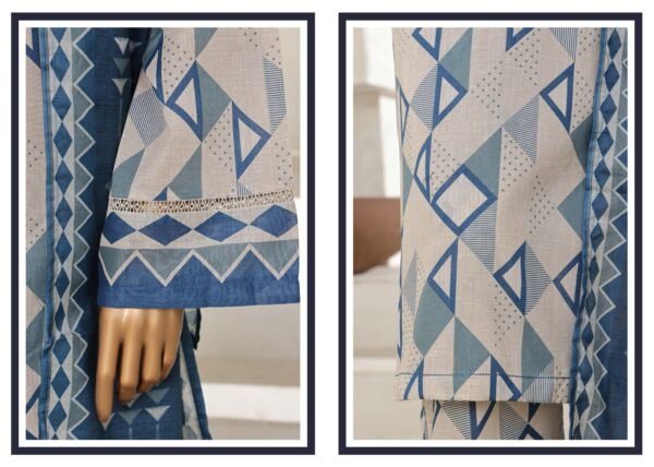 Sadabahar Stitched 3 Piece Printed Lawn Summer Collection 2025- D20 - Image 4