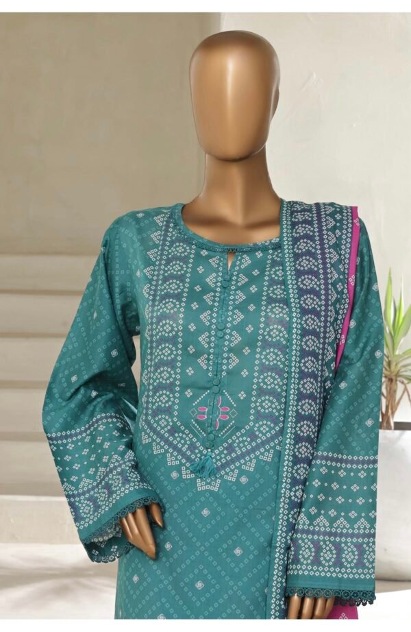 Sadabahar Stitched 3 Piece Printed Lawn Summer Collection 2025- D21 - Image 2
