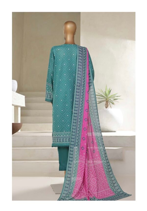 Sadabahar Stitched 3 Piece Printed Lawn Summer Collection 2025- D21 - Image 3