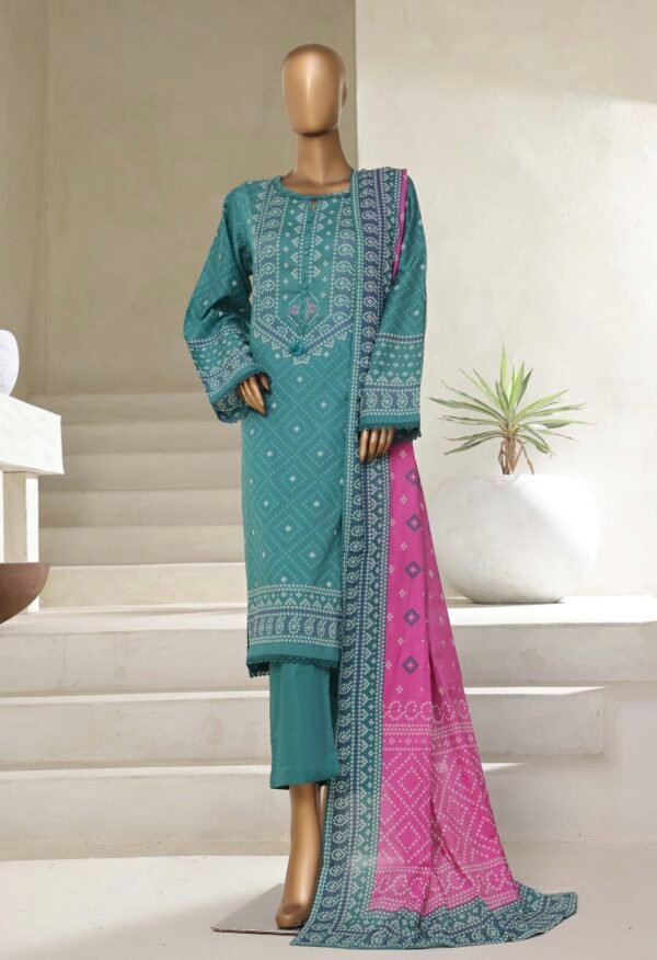 Sadabahar Stitched 3 Piece Printed Lawn Summer Collection 2025- D21