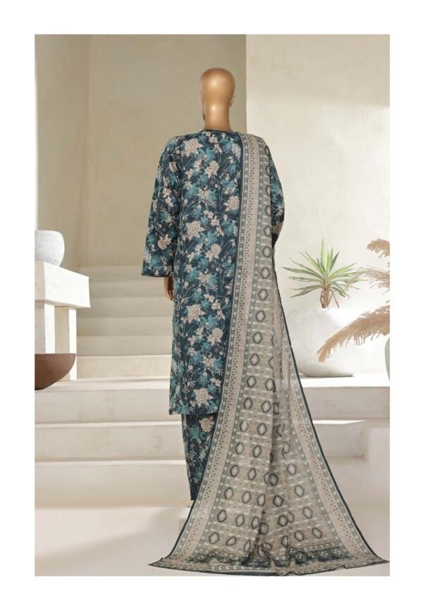 Sadabahar Stitched 3 Piece Printed Lawn Summer Collection 2025- D23 - Image 3