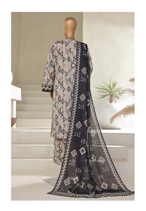 Sadabahar Stitched 3 Piece Printed Lawn Summer Collection 2025- D25 - Image 3