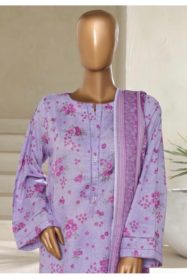 Sadabahar Stitched 3 Piece Printed Lawn Summer Collection 2025- D26 - Image 2