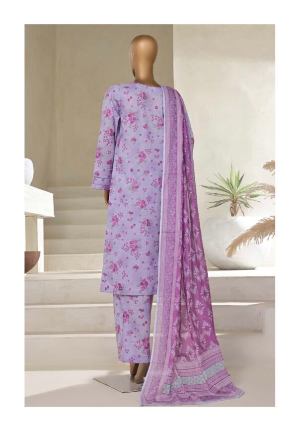 Sadabahar Stitched 3 Piece Printed Lawn Summer Collection 2025- D26 - Image 3