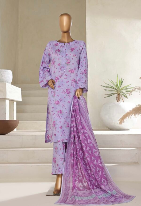 Sadabahar Stitched 3 Piece Printed Lawn Summer Collection 2025- D26