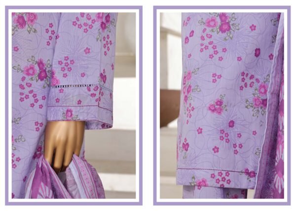 Sadabahar Stitched 3 Piece Printed Lawn Summer Collection 2025- D26 - Image 4