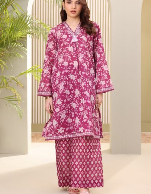 Zellbury Unstitched 2 Piece Printed Lawn Collection'2025 ( SHIRT SHALWAR)- D25