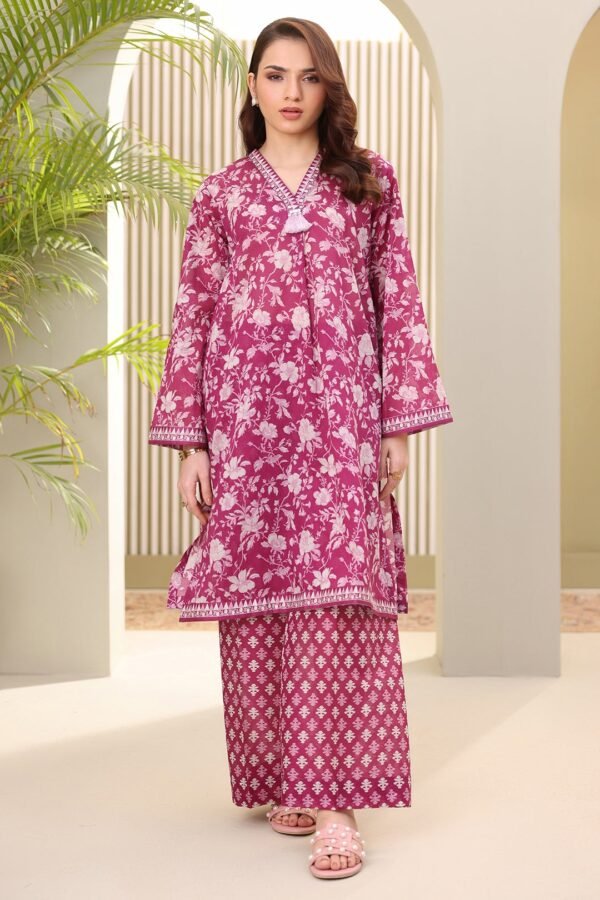 Zellbury Unstitched 2 Piece Printed Lawn Collection'2025 ( SHIRT SHALWAR)- D25