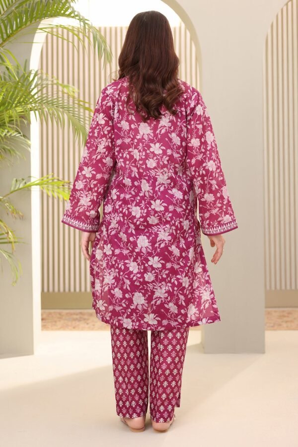Zellbury Unstitched 2 Piece Printed Lawn Collection'2025 ( SHIRT SHALWAR)- D25 - Image 3