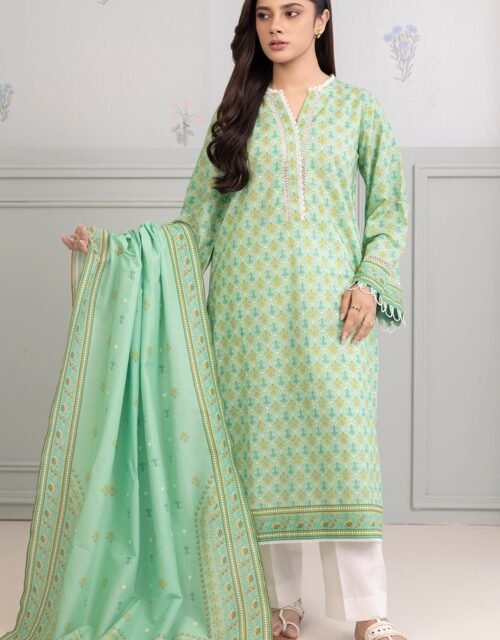 Zellbury Unstitched 2 Piece Printed Lawn Collection'2025 ( SHIRT DUPATTA)- D28