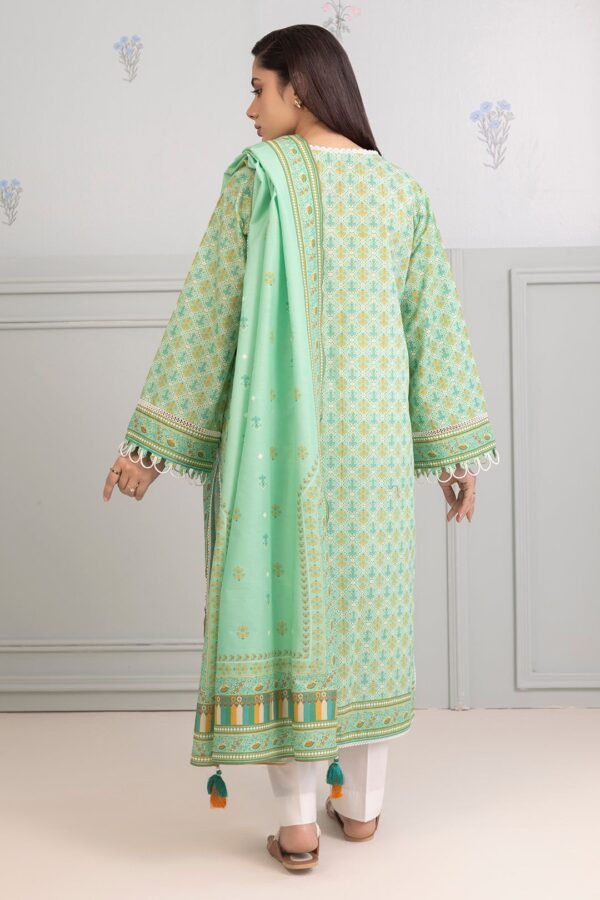 Zellbury Unstitched 2 Piece Printed Lawn Collection'2025 ( SHIRT DUPATTA)- D28 - Image 2