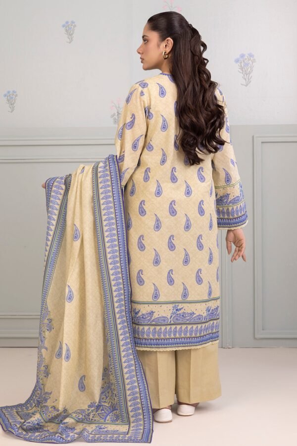 Zellbury Unstitched 2 Piece Printed Lawn Collection'2025 ( SHIRT DUPATTA)- D33 - Image 2