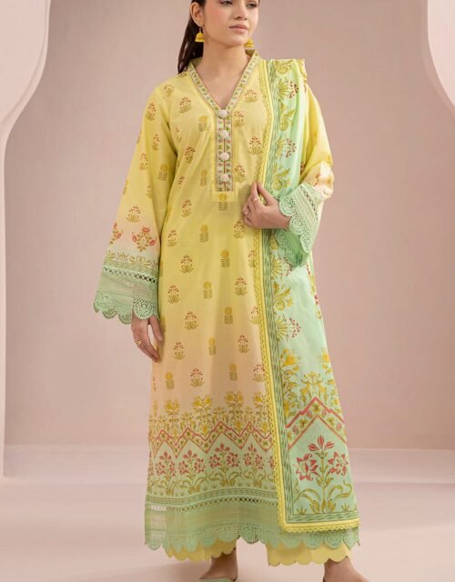 Zellbury Unstitched 3 Piece Printed Lawn Collection'2025 - D31 (WUS25X30518)