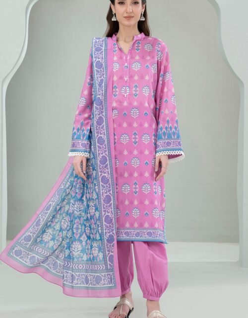 Zellbury Unstitched 3 Piece Printed Lawn Collection'2025 - D33 (WUS25X30385)