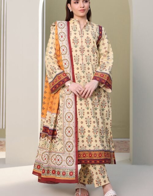 Zellbury Unstitched 3 Piece Printed Lawn Collection'2025 - D36 (WUS25X30338)