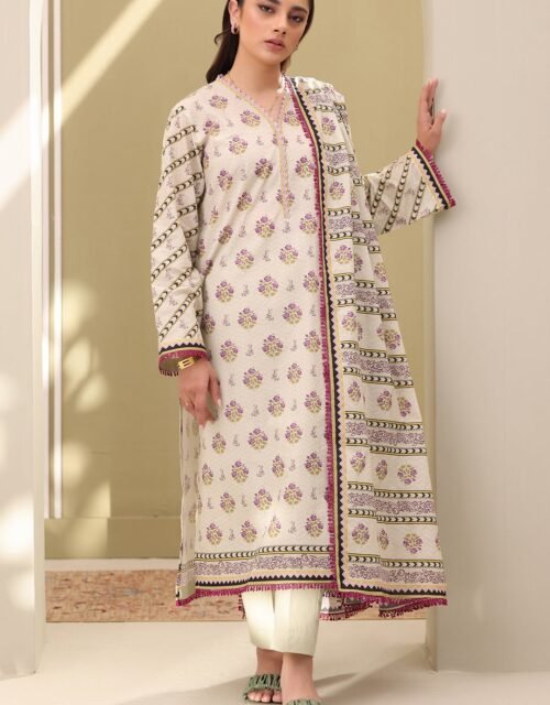 Zellbury Unstitched 3 Piece Printed Lawn Collection'2025 - D42 (WUS25X30327)