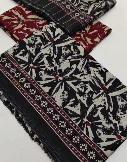 Bin Saeed Unstitched Digital Printed Summer Lawn Collection 2025 - D132