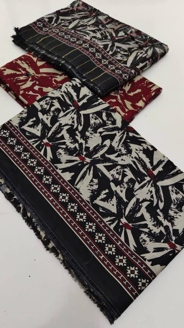 Bin Saeed Unstitched Digital Printed Summer Lawn Collection 2025 - D132