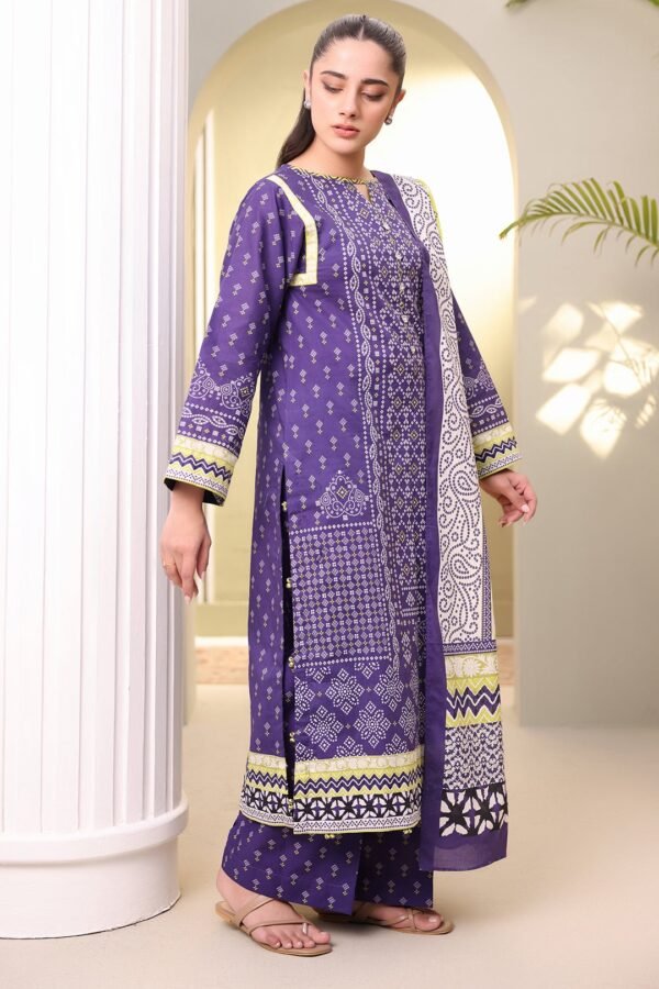 Zellbury Unstitched 3 Piece Printed Lawn Collection'2025 - D49 (WUS25X30397)