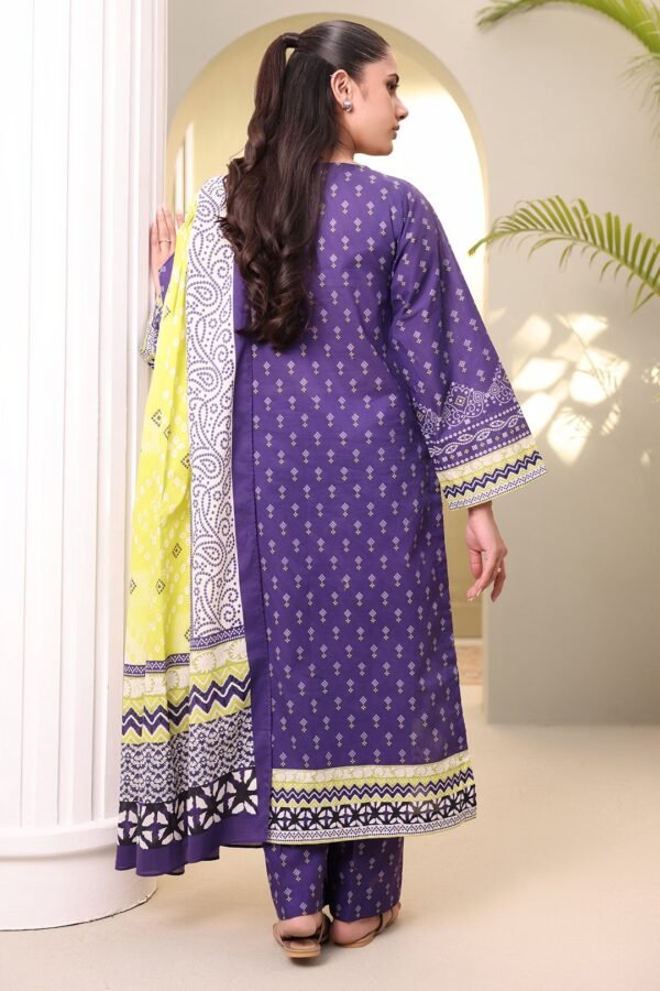 Zellbury Unstitched 3 Piece Printed Lawn Collection'2025 - D49 (WUS25X30397) - Image 2