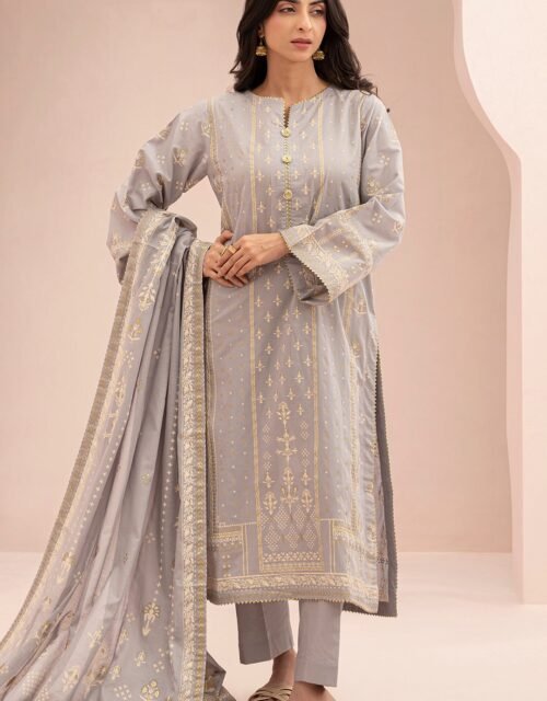 Zellbury Unstitched 3 Piece Printed Lawn Collection'2025 - D52 (WUS25X30205)