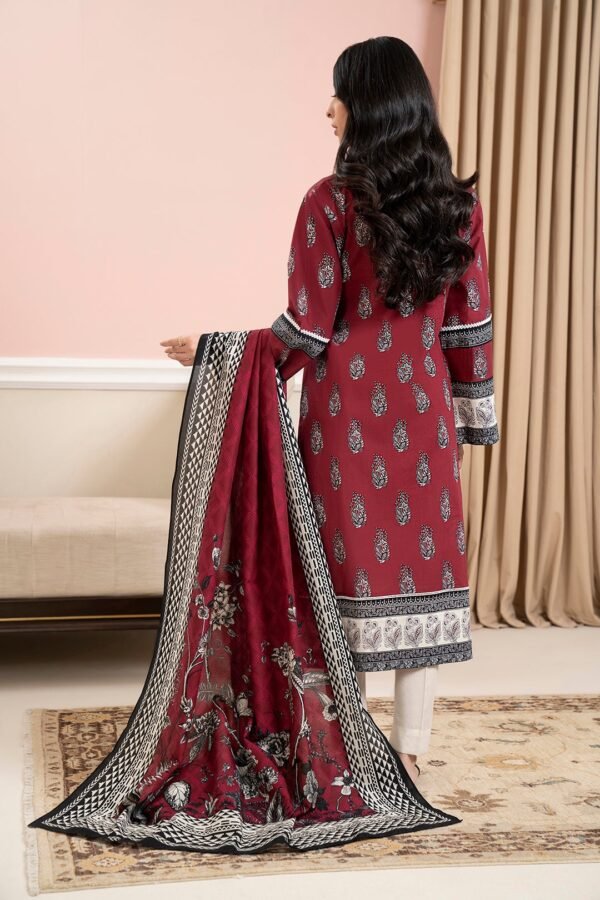 Zellbury Unstitched 2 Piece Printed Lawn Collection'2025 ( SHIRT DUPATTA)- D34 (WUS25X20625) - Image 2