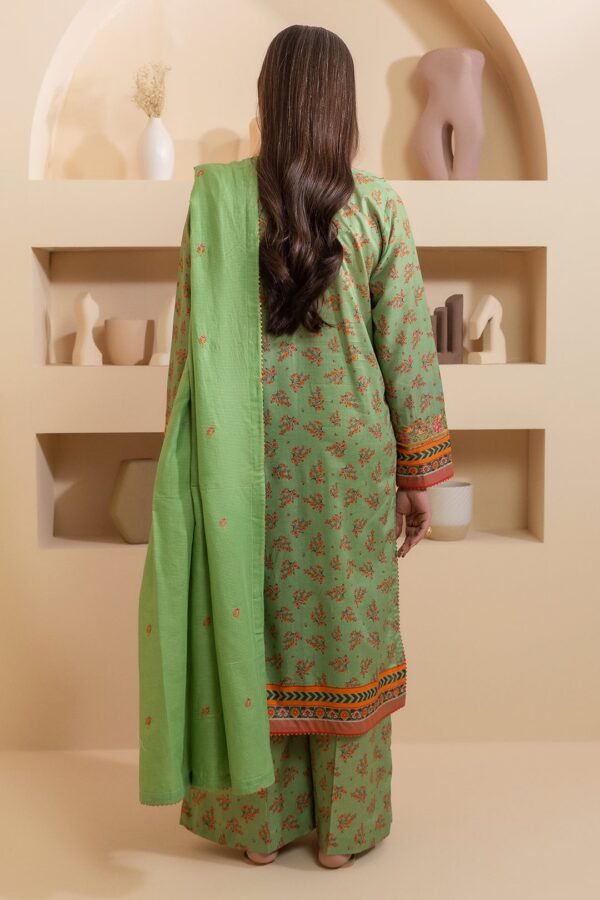 Zellbury Unstitched 3 Piece Embroidered Lawn Collection'2025 - D21 (WUS25E30207) - Image 3