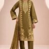 Zellbury Unstitched 3 Piece Embroidered Lawn Collection'2025 - D26 (WUS25E30347)