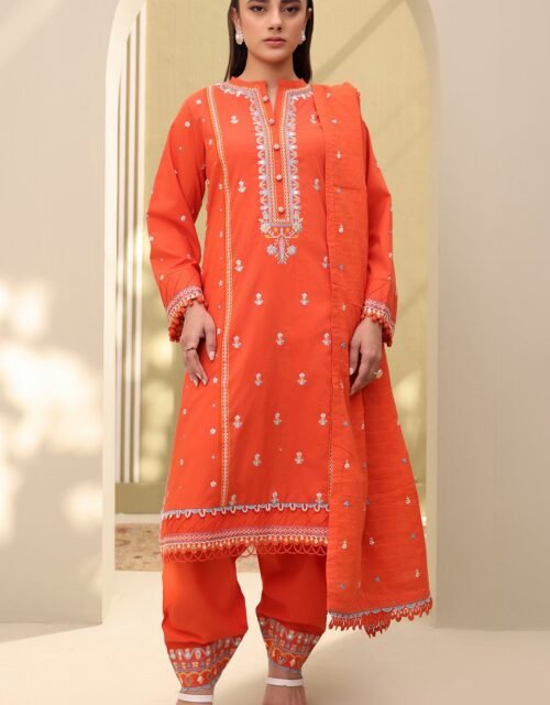 Zellbury Unstitched 3 Piece Embroidered Lawn Collection'2025 - D29 (WUS25E30818)
