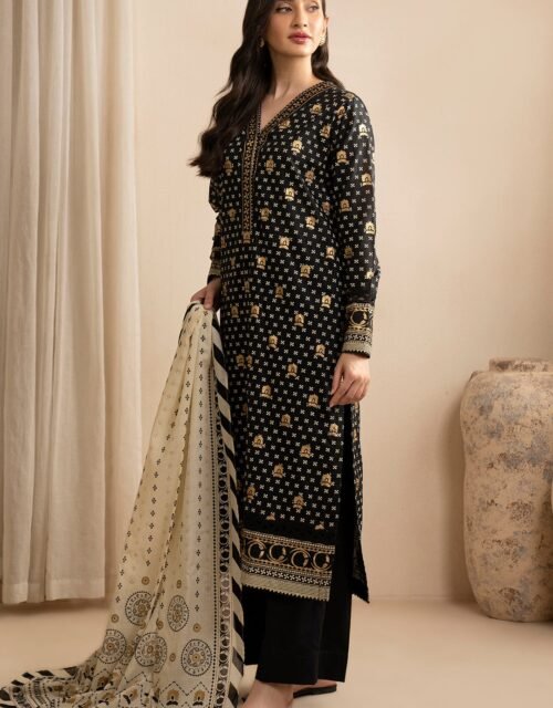Zellbury Unstitched 3 Piece Printed Lawn Collection'2025 - D113 (WUS25X30395)