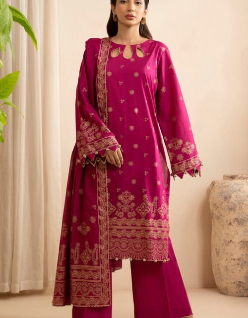 Zellbury Unstitched 3 Piece Printed Lawn Collection'2025 - D115 (WUS25X30514)