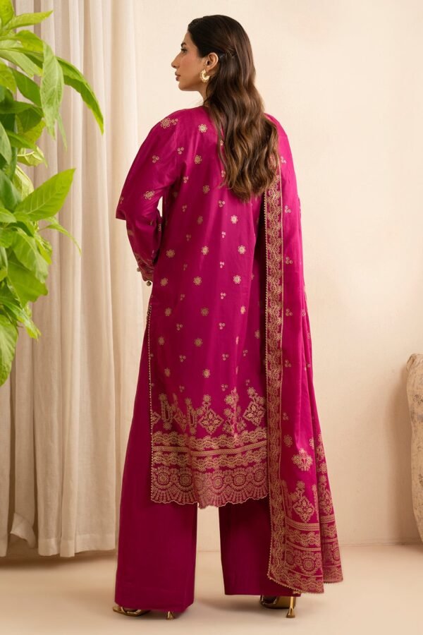 Zellbury Unstitched 3 Piece Printed Lawn Collection'2025 - D115 (WUS25X30514) - Image 2