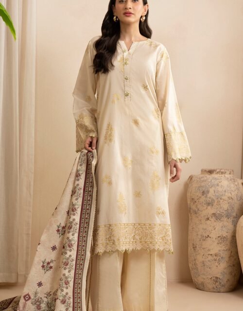 Zellbury Unstitched 3 Piece Printed Lawn Collection'2025 - D116 (WUS25X30585)