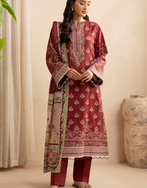 Zellbury Unstitched 3 Piece Printed Lawn Collection'2025 - D117 (WUS25X30455)