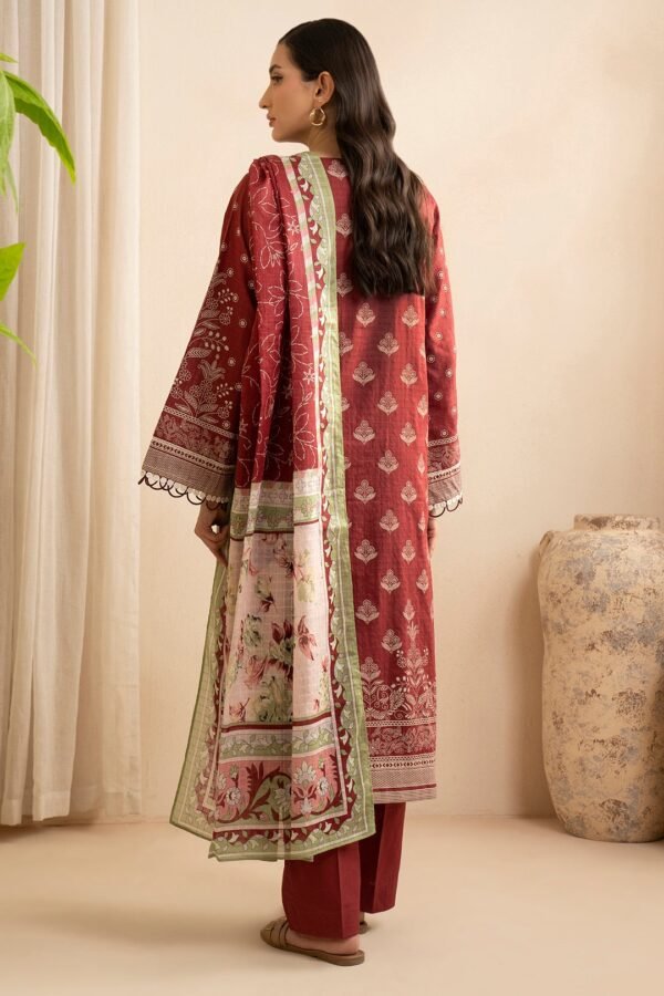 Zellbury Unstitched 3 Piece Printed Lawn Collection'2025 - D117 (WUS25X30455) - Image 2