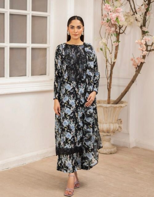 Premium ZIVA by Gull Jee - Luxury Unstitched 3 - Piece Exclusive Embroidered Lawn Collection - A05