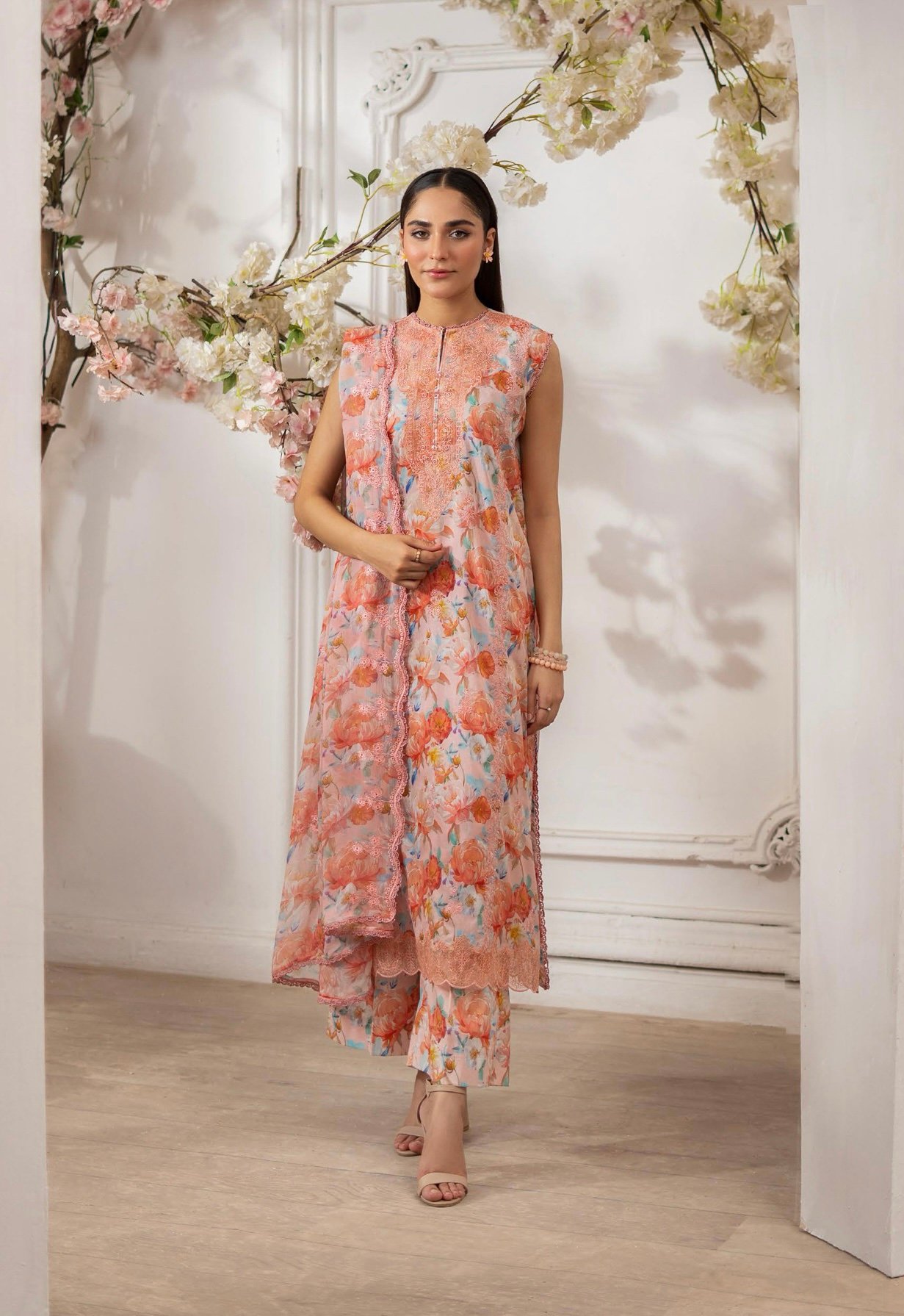 Premium ZIVA by Gull Jee - Luxury Unstitched 3 - Piece Exclusive Embroidered Lawn Collection - A11
