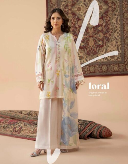 JAZMIN BY GULL JEE - Unstitched 3 Piece Digital Printed Lawn Collection - A01