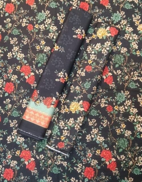 Bin Saeed Unstitched Digital Printed Summer Lawn Collection 2025 - D149