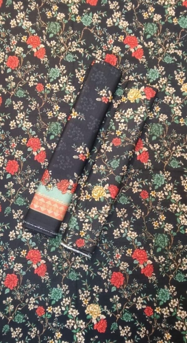 Bin Saeed Unstitched Digital Printed Summer Lawn Collection 2025 - D149